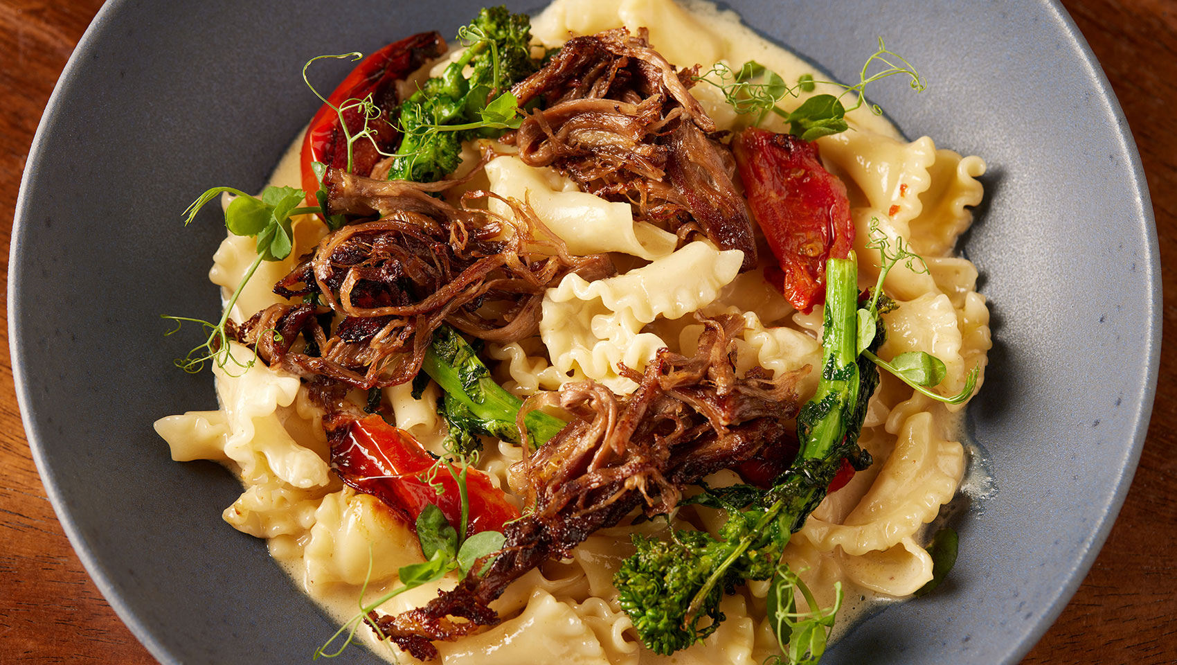 Pasta dish at Willowsong DC