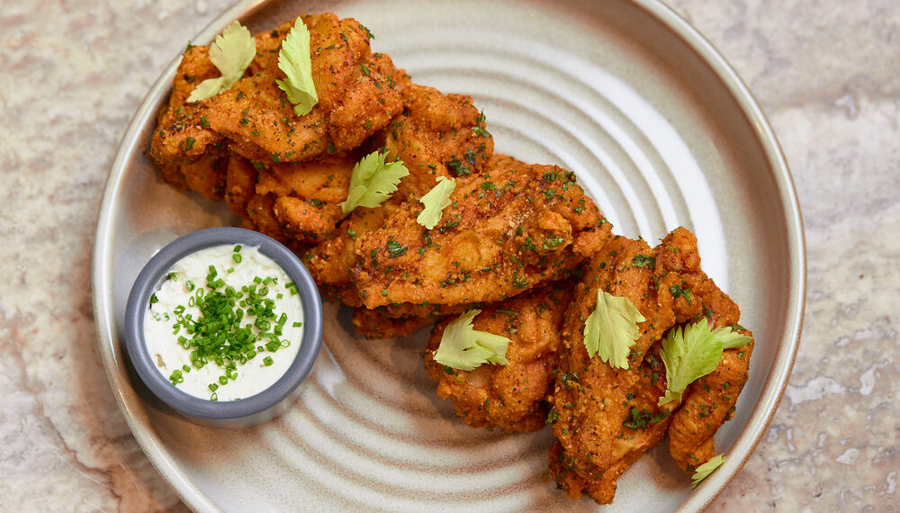 chicken wings at Willowsong