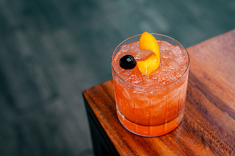 colorful cocktail at willowsong dc