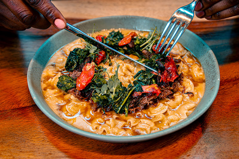 savory meal at willowsong dc